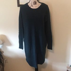 LOFT Sweater Dress/Tunic! 
Dark Teal XL